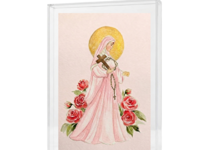 FINE ART – SANTA RITA DE CÁSSIA ROSA