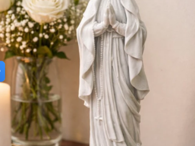 Nossa Senhora de Lourdes – Resina – 20 cm