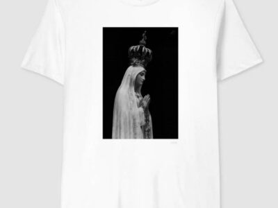 Camisa Nossa Senhora de Fátima Preto & Branco