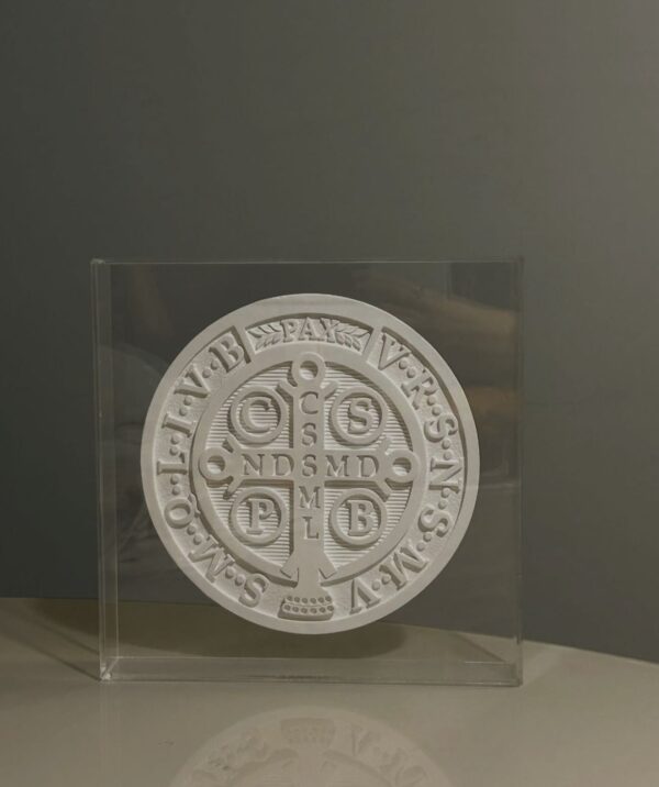 Acrilico Medalha São Bento