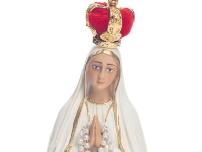 Nossa Senhora de Fátima – 28 cm – Resina portuguesa
