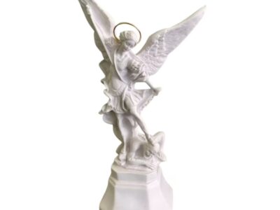 São Miguel Arcanjo – Pó de mármore – 20 cm