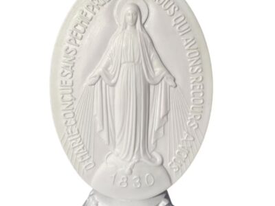 Medalha Milagrosa – Pó de mármore – 16 cm