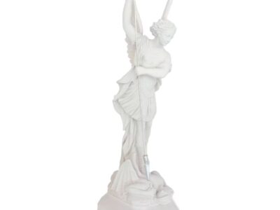 Sâo Miguel Arcanjo – Pó de mármore – 68 cm