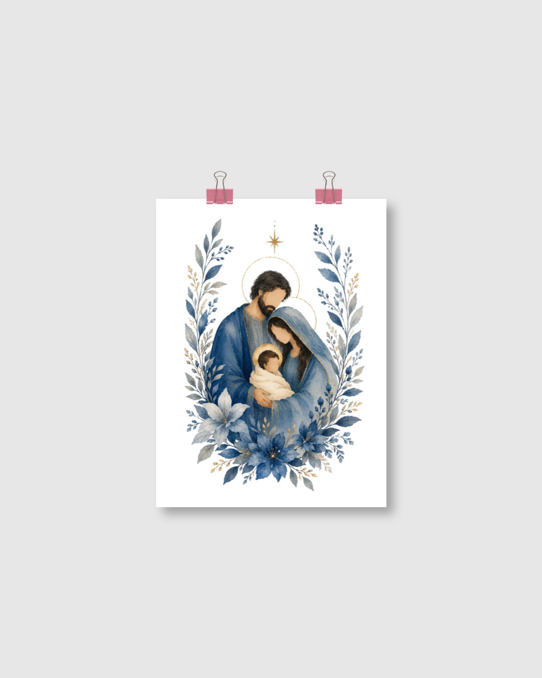 FINE ART - SAGRADA FAMILIA AZUL - Imagem 2