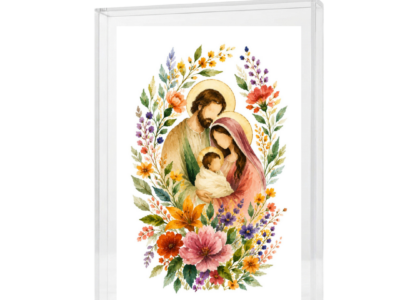 FINE ART - SAGRADA FAMILIA FLORAL