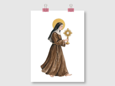 FINE ART – SANTA CLARA DE ASSIS