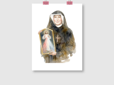FINE ART – SANTA FAUSTINA