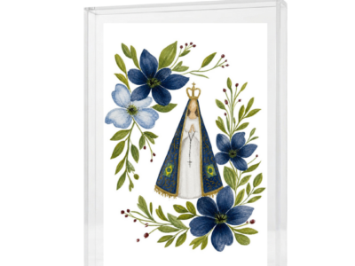 FINE ART - NOSSA SENHORA APARECIDA FLORAL