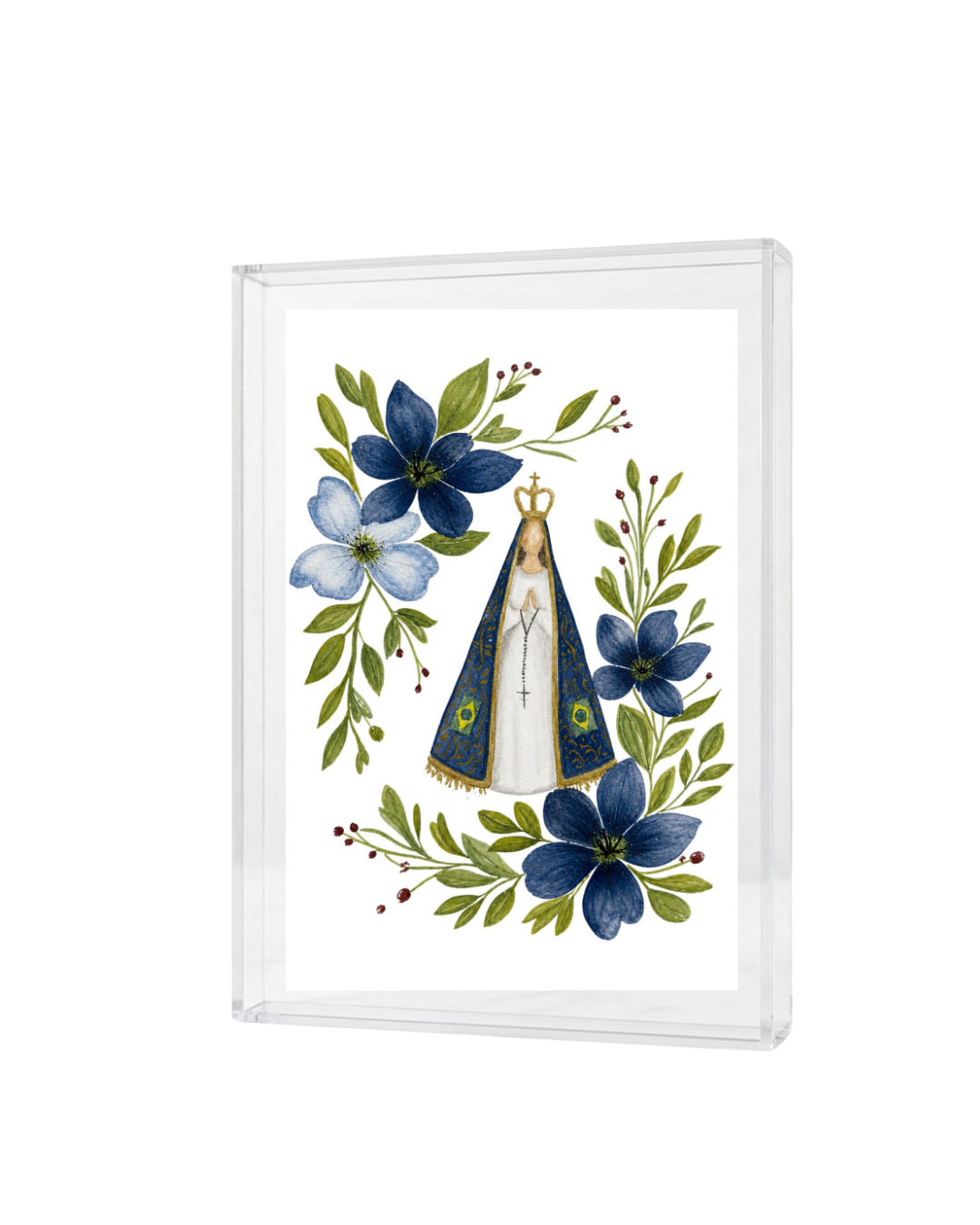 FINE ART - NOSSA SENHORA APARECIDA FLORAL